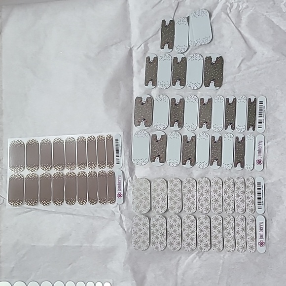 Large Jamberry metallic lot- Snow Day, Bumble, Mermaid Tales, Copper Ascent - Picture 3 of 7